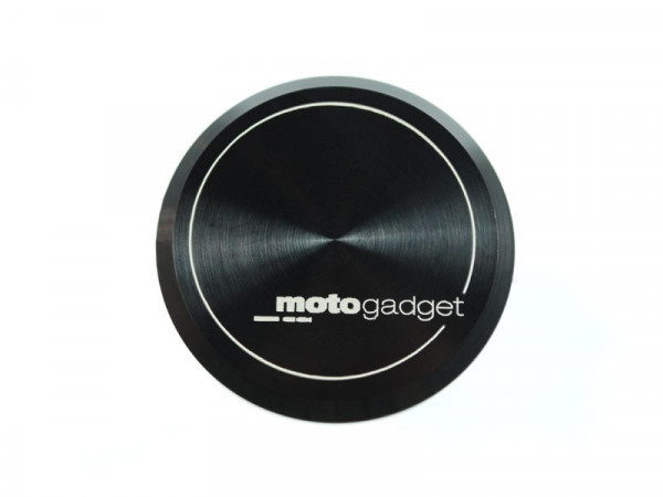 Paire de caches-extrémités MOTOGADGET pour mo.grip alu CNC noir - vue 2